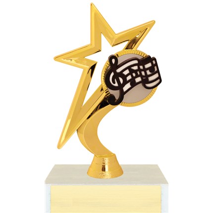 Gold Star Figure Trophy Series - Music