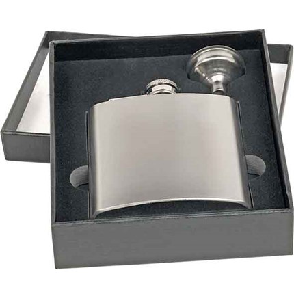 LASERABLE FLASK GIFT SETS WITH FUNNEL