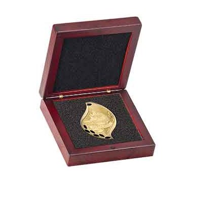ROSEWOOD FINISH GIFT BOXES - WITH BLACK FOAM INSERTS