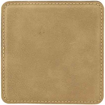 LASERABLE LEATHERETTE ITEMS - COASTER