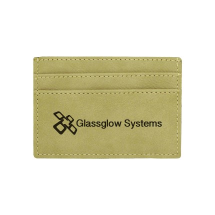 LASERABLE LEATHERETTE ITEMS - CARD HOLDER