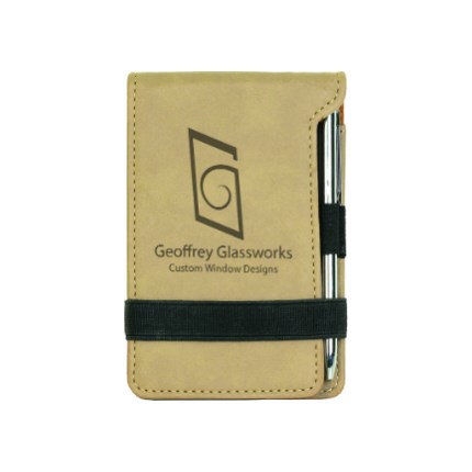 LASERABLE LEATHERETTE ITEMS - NOTEPAD