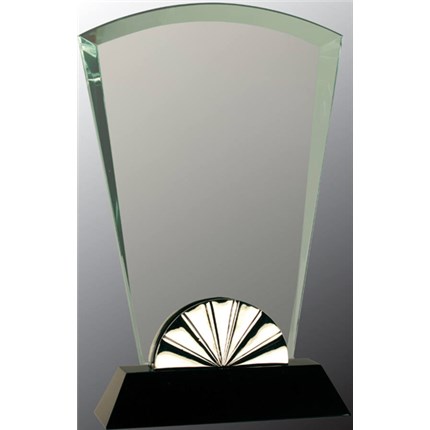 HORIZON GLASS WITH SILVER METAL TRIM