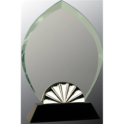 HORIZON GLASS WITH SILVER METAL TRIM