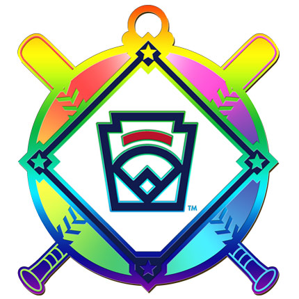 Little League Baseball Medal - Diamond - Aurora