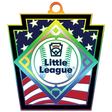 Little League Baseball Spinner Medal - USA