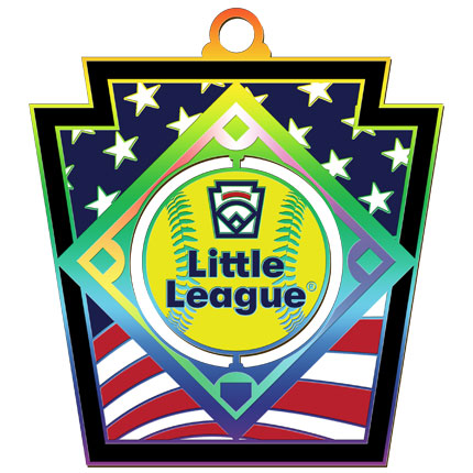 Little League Softball Spinner Medal - USA