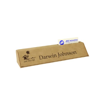 LASERABLE LEATHERETTE ITEMS - DESK WEDGE