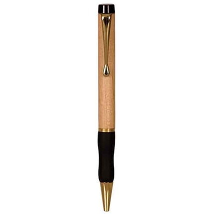 WOODEN BALLPOINT PENS WITH GRIPPER
