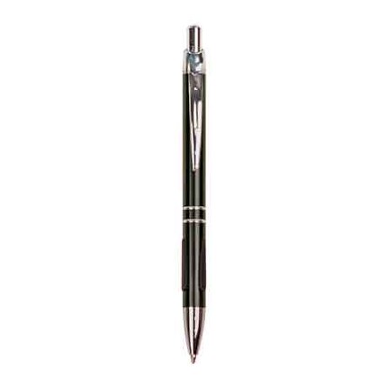 LP820 SERIES GLOSS BALLPOINT PENS WITH RUBBER GRIPPERS