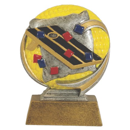 Colorful Cornhole Resin