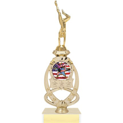Meridian Sport Riser Insert Trophy Series - Gymnastics