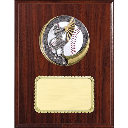 Resin Plaque Series - Baseball