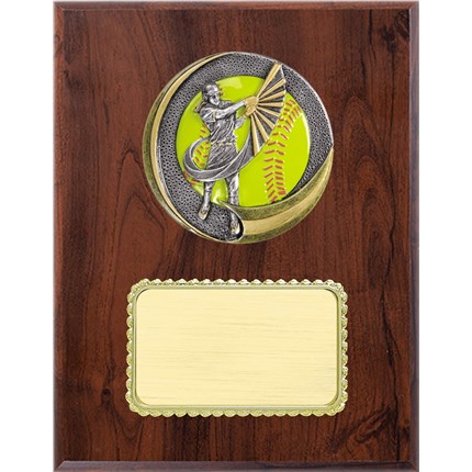 Resin Plaque Series - Softball
