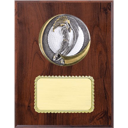 Resin Plaque Series - Golf - Male