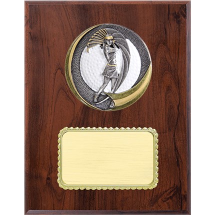 Resin Plaque Series - Golf - Female