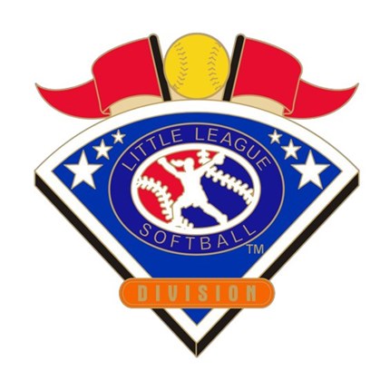 Little League Softball Tournament Pin Series - Division