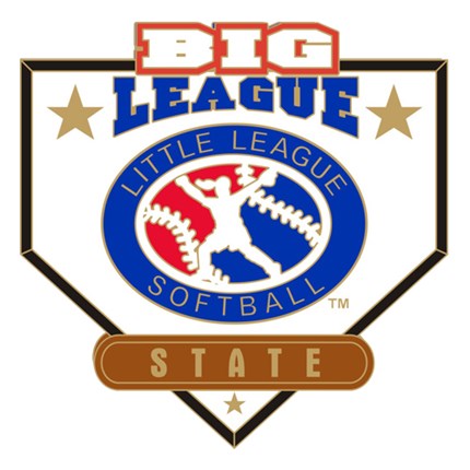Big League Softball Pin Series - State