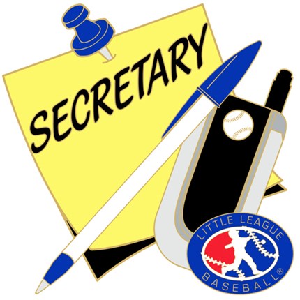 Little League Baseball Pin Series - Secretary