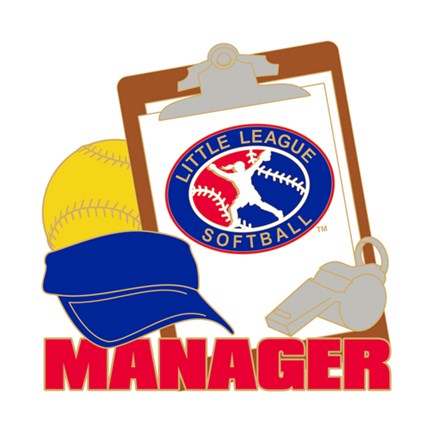 Little League Softball Pin Series - Manager