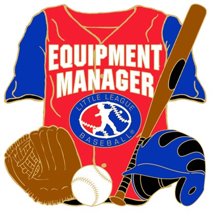 Little League Baseball Pin Series - Equipment Manager