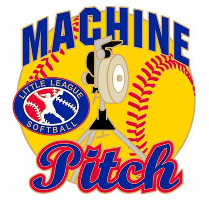 Little League Softball Pin Series - Machine Pitch