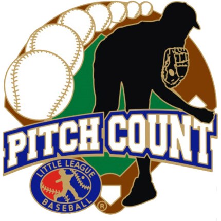 Little League Baseball Pin Series - Pitch Count