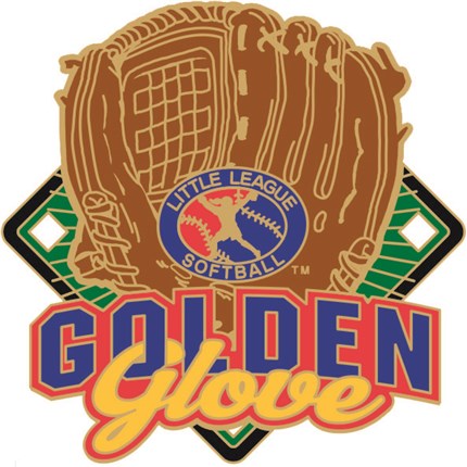 Little League Softball Pin Series - Golden Glove