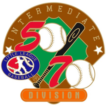 50/70 Intermediate Baseball Pin Series - Division