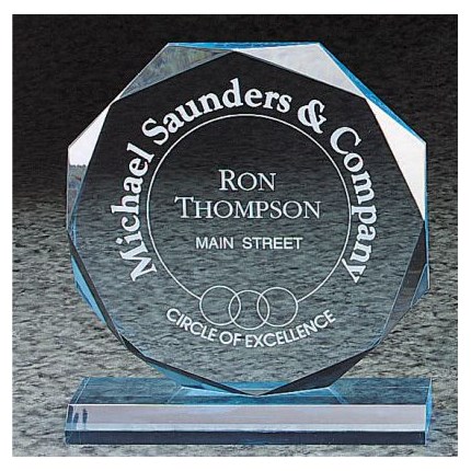 Octagon Bevel Series Recognition Awards