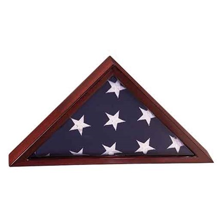 ROSEWOOD FINISH PIANO FLAG CASES