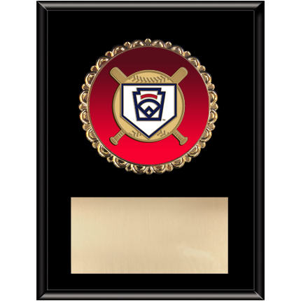 Small Home Plate Sublimation Award Plaque - 6 x 6