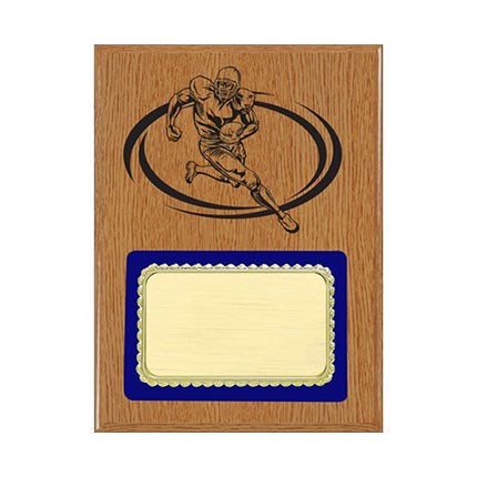 PLQ4 Plaque Series - Football