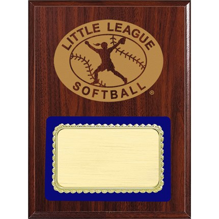 PLQ4 Plaque Series - Little League Softball