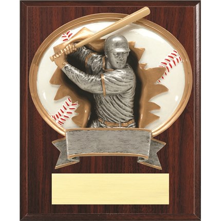 Resin Plaque Series - Baseball