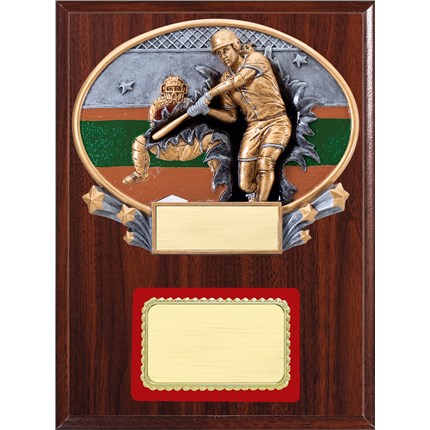 Resin Plaque Series - Softball