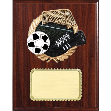 Resin Plaque Series - Soccer