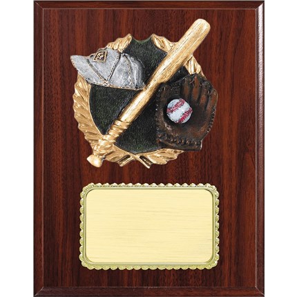Resin Plaque Series - Baseball