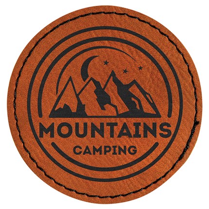 Rawhid Laserable Leatherette Patch