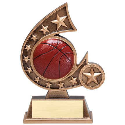 RESIN COMET RESIN SERIES - BASKETBALL