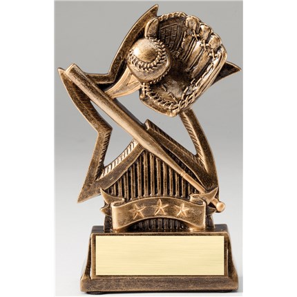 BRONZE STAR RESIN SERIES - BASEBALL
