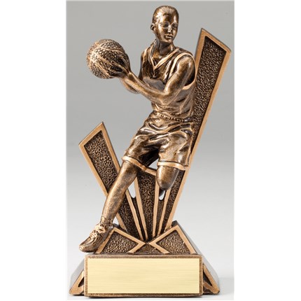 BRONZE CHECKMATE RESIN SERIES - BASKETBALL, F
