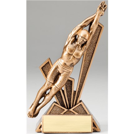 BRONZE CHECKMATE RESIN SERIES - SWIMMING, M