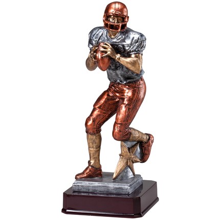 MULTI-COLOR STATUETTE RESIN SERIES - FOOTBALL