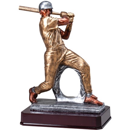 MULTI-COLOR STATUETTE RESIN SERIES - BASEBALL