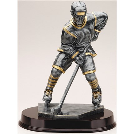 Hockey Statue - Antique Action Series - Shooter