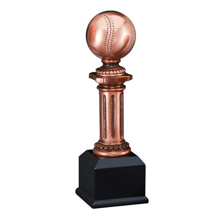 BRONZE RESIN COLUMN SERIES - BASEBALL