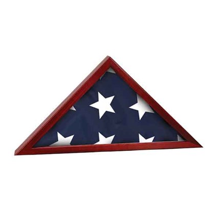 ROSEWOOD FINISH FLAG CASES