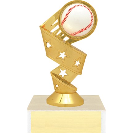 3D Twist Figure Trophy Series - Baseball