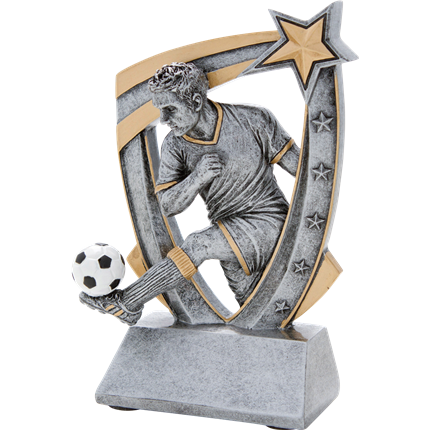 3D STAR RESIN SERIES - SOCCER, M